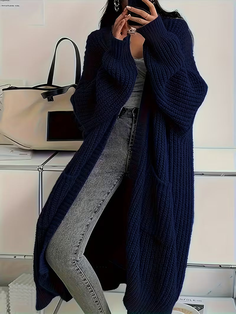 Cardigan lungo invernale