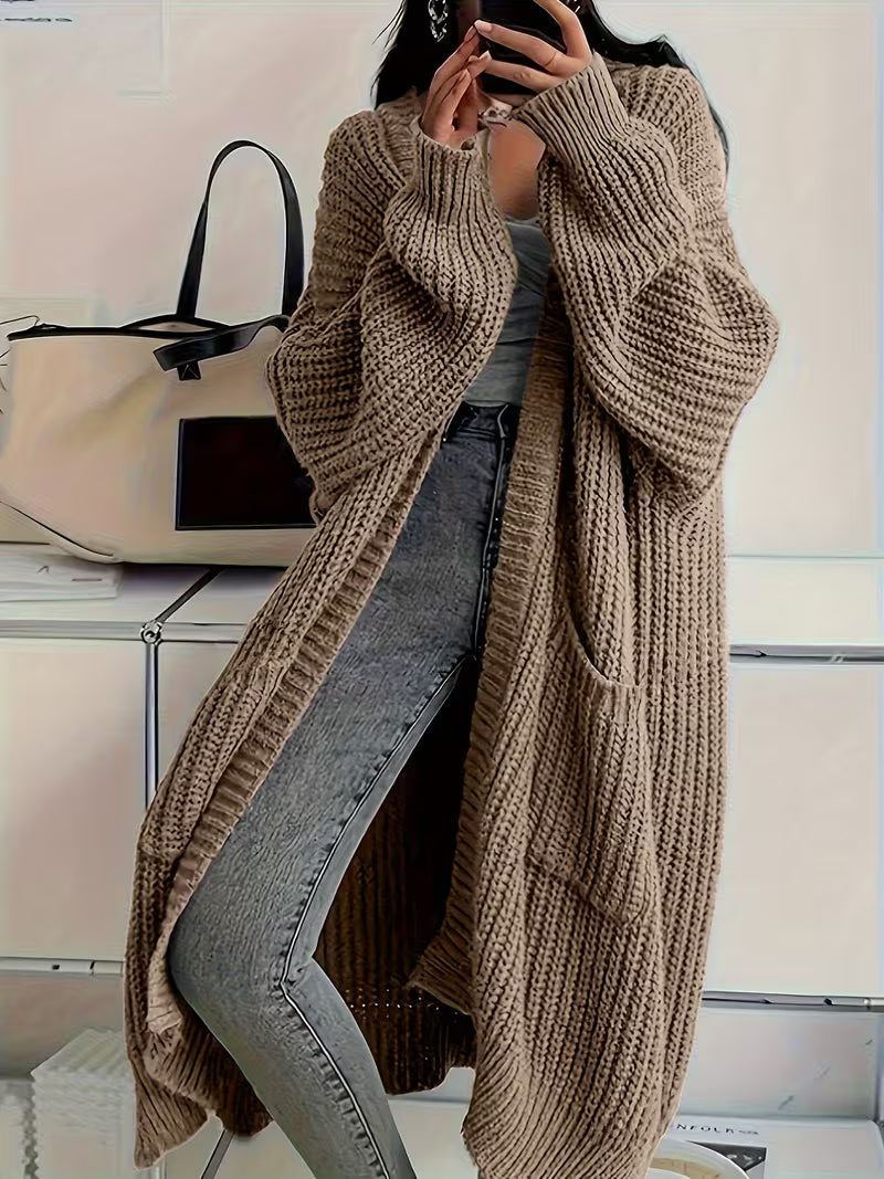 Cardigan lungo invernale