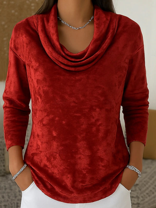 Blusa invernale elegante