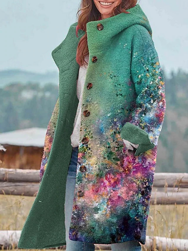 Cappotto invernale floreale