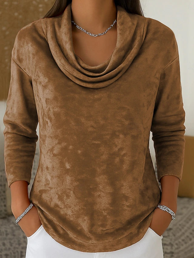 Blusa invernale elegante